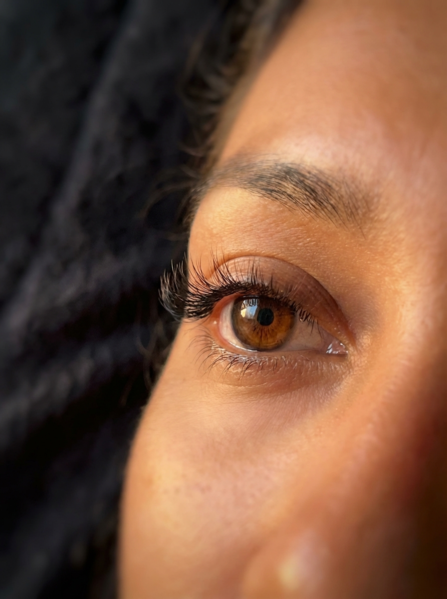 Classic lash extensions — natural, subtle enhancement